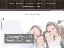 Tablet Screenshot of moderndaydental.com